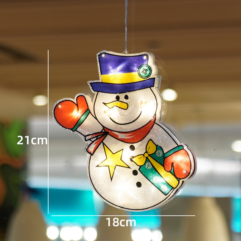 Christmas Suction Cup Light Decoration