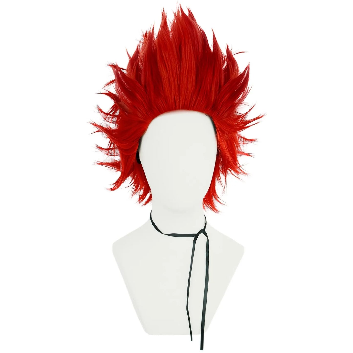 Perruque courte et raide pour cosplay | Fibre synthétique résistante à la chaleur de 4 à 16 pouces pour Halloween et événements à thème