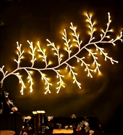 Lighted Willow Vine Garland