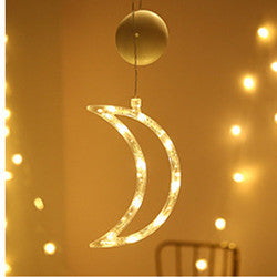 Christmas Star Curtain Lights