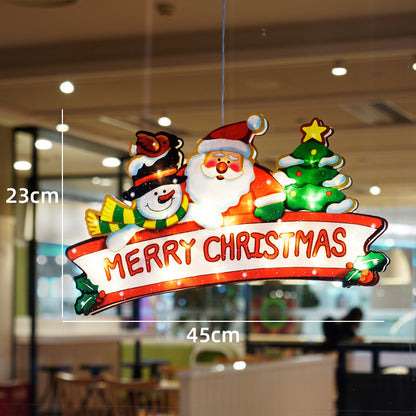Christmas Suction Cup Light Decoration