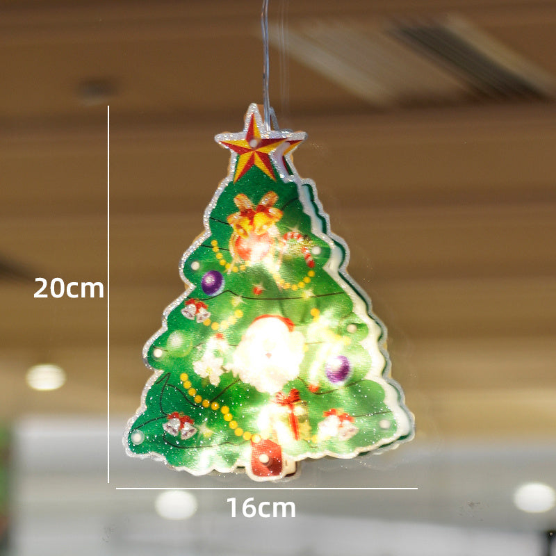 Christmas Suction Cup Light Decoration