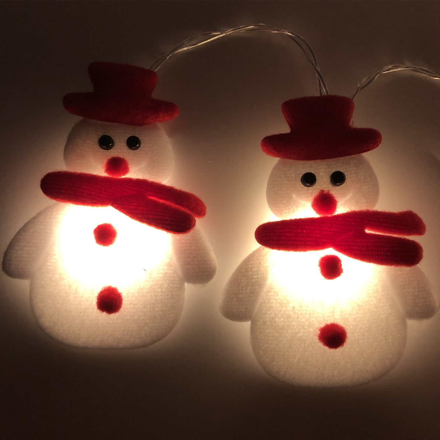 Christmas Snowman LED String Lights