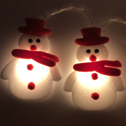 Christmas Snowman LED String Lights
