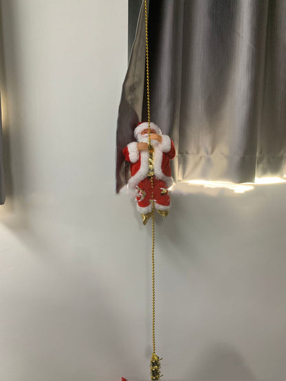 Santa Claus Climbing Ladder Decoration