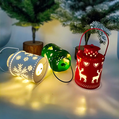 Christmas LED Candle Lantern Decoration