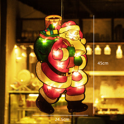 Christmas Suction Cup Light Decoration