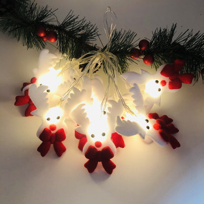 Christmas Snowman LED String Lights