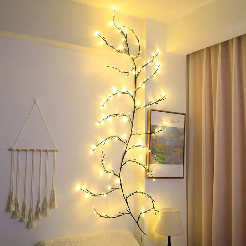 Lighted Willow Vine Garland