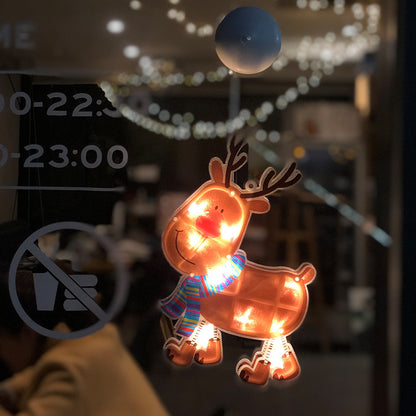 Christmas Suction Cup Light Decoration