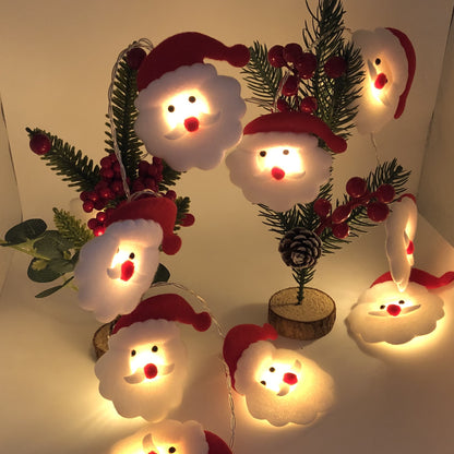 Christmas Snowman LED String Lights