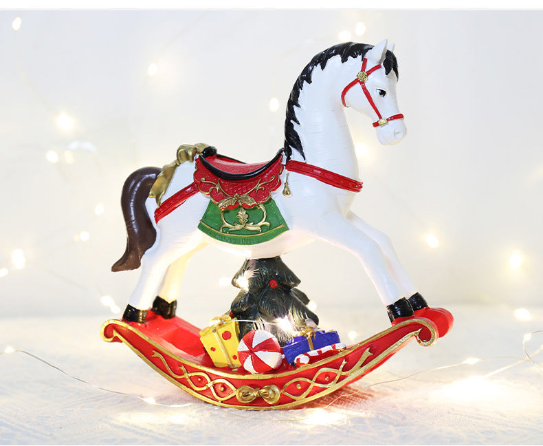 Christmas Decorative Resin House Electric