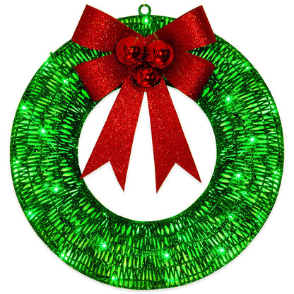 Luxury LED Christmas Wreath (50cm)