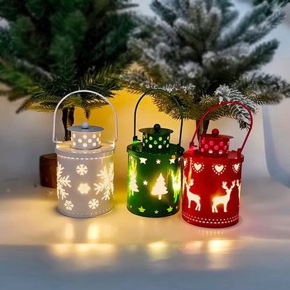 Christmas LED Candle Lantern Decoration