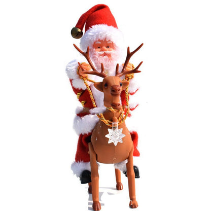 Santa Claus Climbing Ladder Decoration