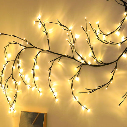 Lighted Willow Vine Garland