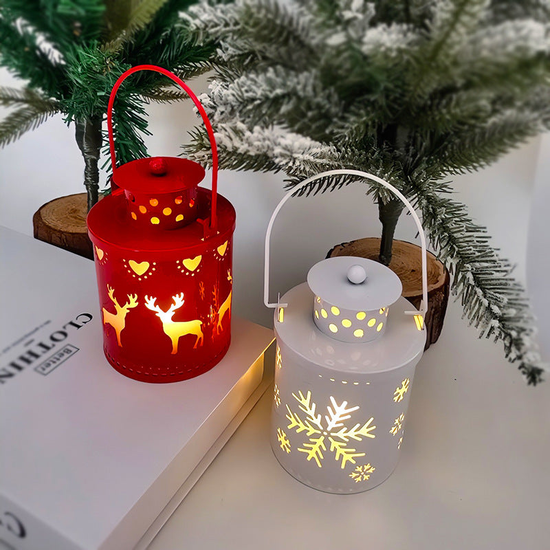 Christmas LED Candle Lantern Decoration