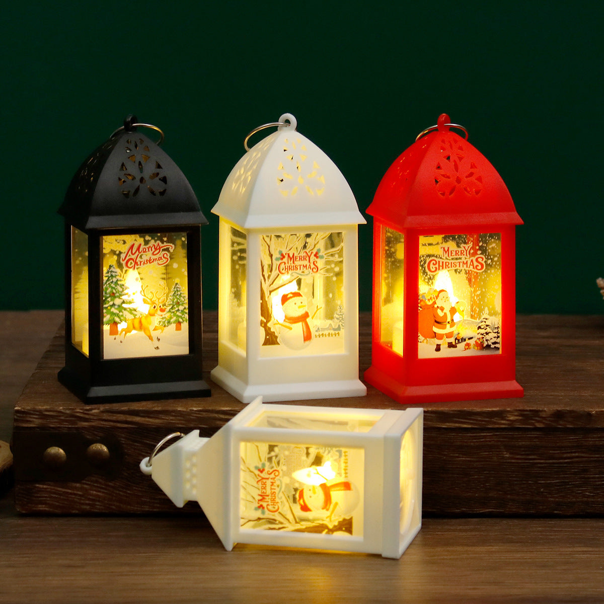 Christmas Hanging Gift Box Night Lamp