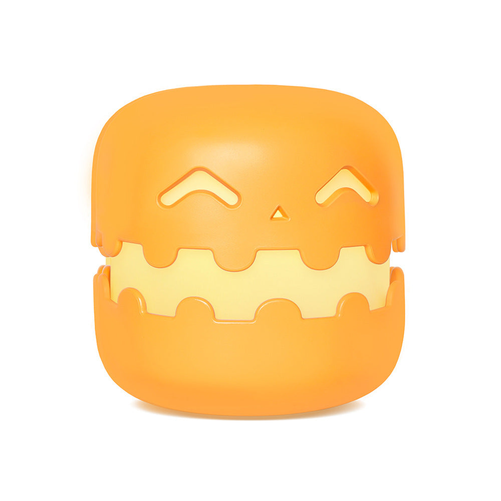 Cute pumpkin night light gift with festive glow