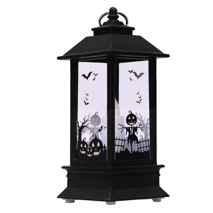 Small pumpkin lamp festive LED décor for Halloween and Christmas