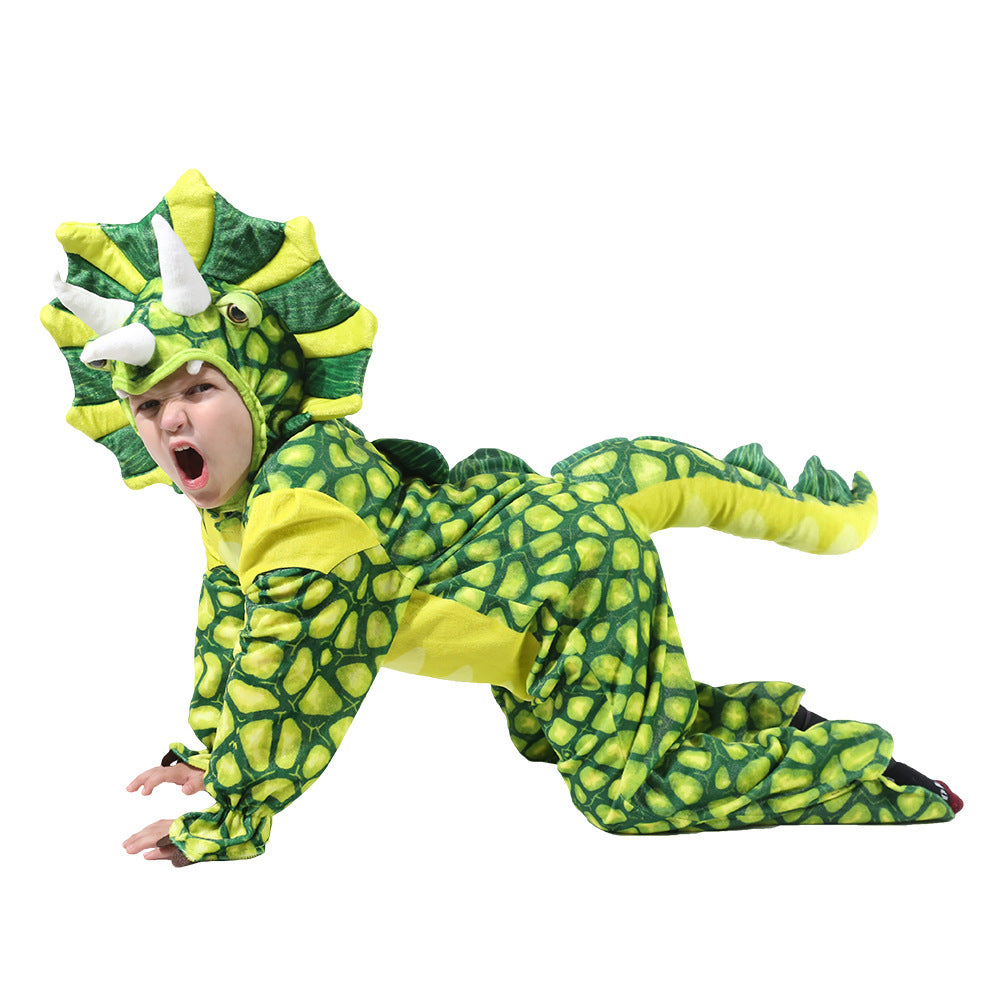 Jurassic theme Halloween costume lightweight polyester